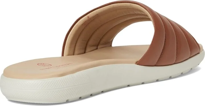 Marc Joseph New York South Street Slide Women's Sandals Cognac Napa Soft : 7 M, Leather - Image 4
