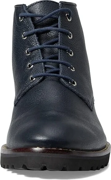 Marc Joseph New York Spring Street Bootie Women's Boots Navy Mini Grainy : 5.5 M, Leather - Image 2