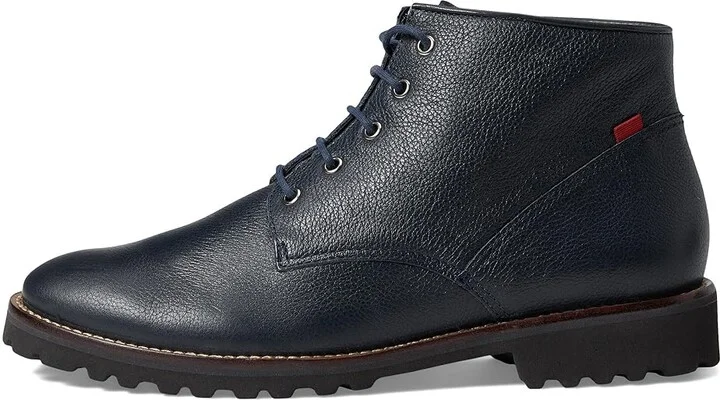 Marc Joseph New York Spring Street Bootie Women's Boots Navy Mini Grainy : 5.5 M, Leather - Image 5