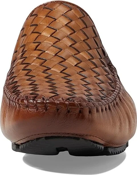 Marc Joseph New York Spring Street Men's Lace Up Wing Tip Shoes Cognac Basket Napa : 8 M, Leather/Rubber - Image 5