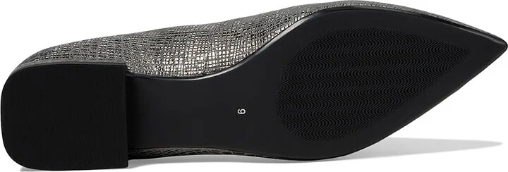 Marc Joseph New York Stafford Ave Women's Shoes Metallic Pewter Gator : 9 M, Leather - Image 3