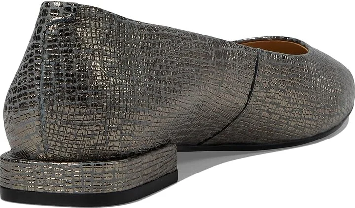Marc Joseph New York Stafford Ave Women's Shoes Metallic Pewter Gator : 9 M, Leather - Image 4