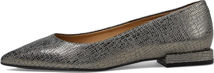 Marc Joseph New York Stafford Ave Women's Shoes Metallic Pewter Gator : 9 M, Leather - Image 6