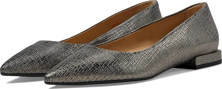 Marc Joseph New York Stafford Ave Women's Shoes Metallic Pewter Gator : 9 M, Leather