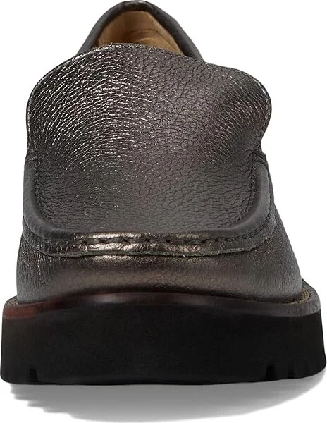 Marc Joseph New York Stanton RD Women's Flat Shoes Pewter Grainy : 8.5 M, Leather - Image 5