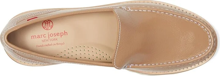 Marc Joseph New York Stanton RD Women's Flat Shoes Sand Svelte Patent : 7 M, Leather - Image 2