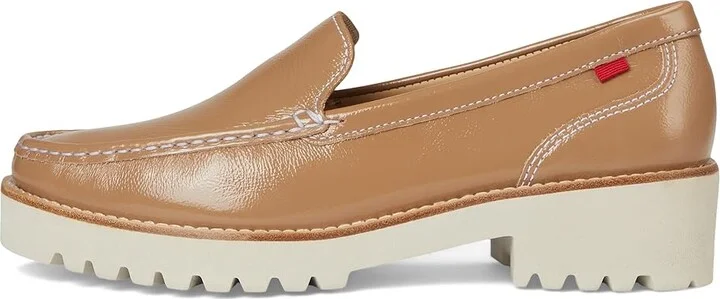 Marc Joseph New York Stanton RD Women's Flat Shoes Sand Svelte Patent : 7 M, Leather - Image 6