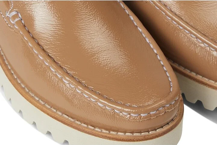 Marc Joseph New York Stanton RD Women's Flat Shoes Sand Svelte Patent : 7 M, Leather - Image 7