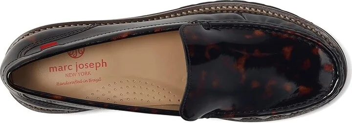 Marc Joseph New York Stanton RD Women's Flat Shoes Tortoise Patent : 7 M, Leather - Image 2