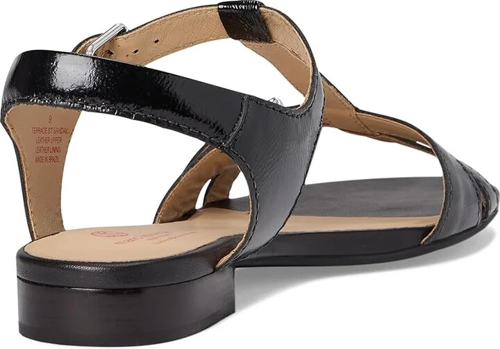 Marc Joseph New York Terrace Street Sandals Women's Sandals Black Svelte Patent : 9.5 M, Leather - Image 4