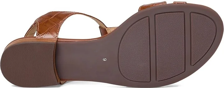 Marc Joseph New York Terrace Street Sandals Women's Sandals Cognac Croco : 9 M, Leather - Image 3