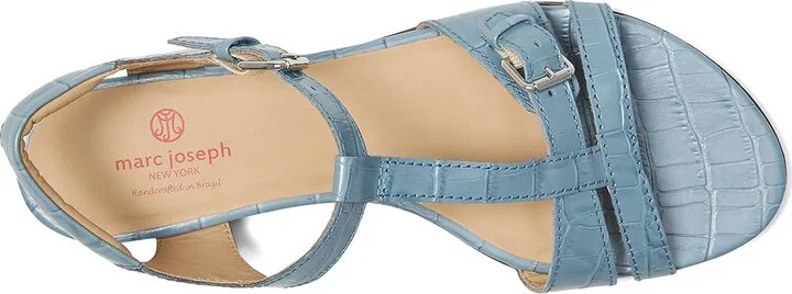 Marc Joseph New York Terrace Street Sandals Women's Sandals Ocean Breeze Croco : 7 M, Leather - Image 2