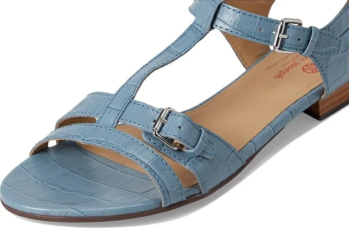 Marc Joseph New York Terrace Street Sandals Women's Sandals Ocean Breeze Croco : 7 M, Leather - Image 7