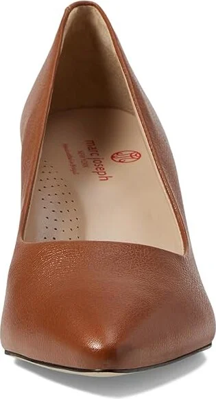 Marc Joseph New York Trinity PL High Women's Heels Cognac Napa Soft : 6 M, Leather - Image 2