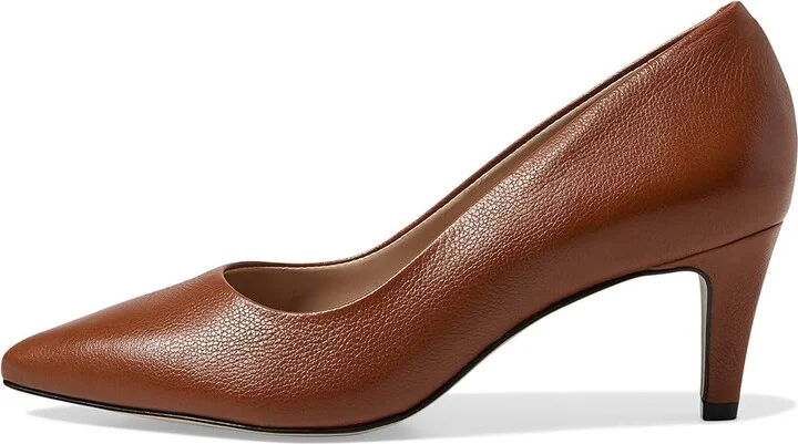 Marc Joseph New York Trinity PL High Women's Heels Cognac Napa Soft : 6 M, Leather - Image 5