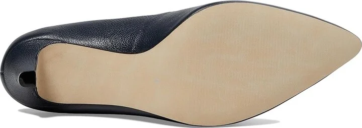 Marc Joseph New York Trinity PL High Women's Heels Navy Napa Soft : 9.5 M, Leather - Image 3
