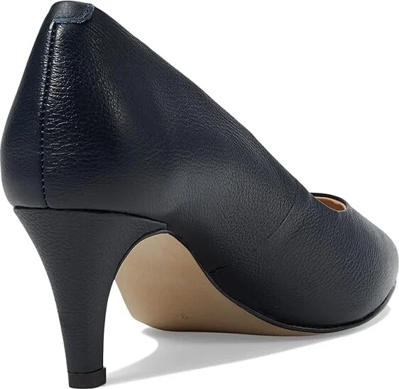 Marc Joseph New York Trinity PL High Women's Heels Navy Napa Soft : 9.5 M, Leather - Image 4