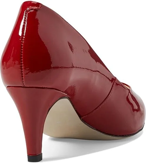 Marc Joseph New York Trinity PL High Women's Heels Red Patent : 6.5 M, Leather - Image 4