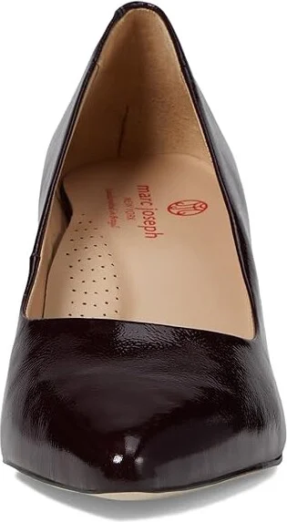 Marc Joseph New York Trinity PL High Women's Heels Wine Svelte Patent : 8.5 M, Leather - Image 2