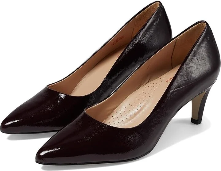 Marc Joseph New York Trinity PL High Women's Heels Wine Svelte Patent : 8.5 M, Leather