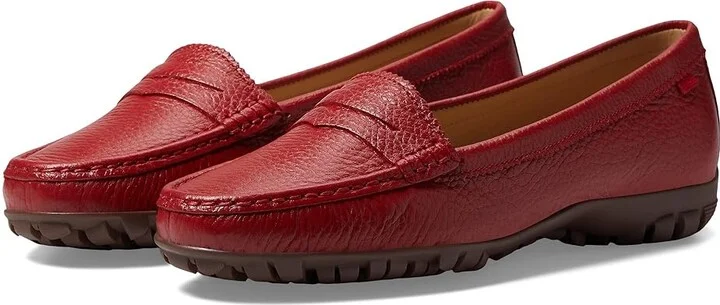 Marc Joseph New York Union Golf Women's Golf Shoes Campari Grainy : 6 M, Leather