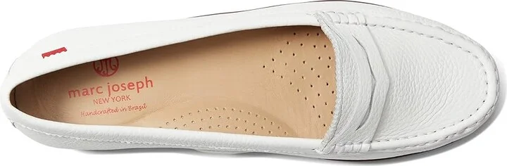 Marc Joseph New York Union Golf Women's Golf Shoes White Grainy : 8.5 M, Leather - Image 2