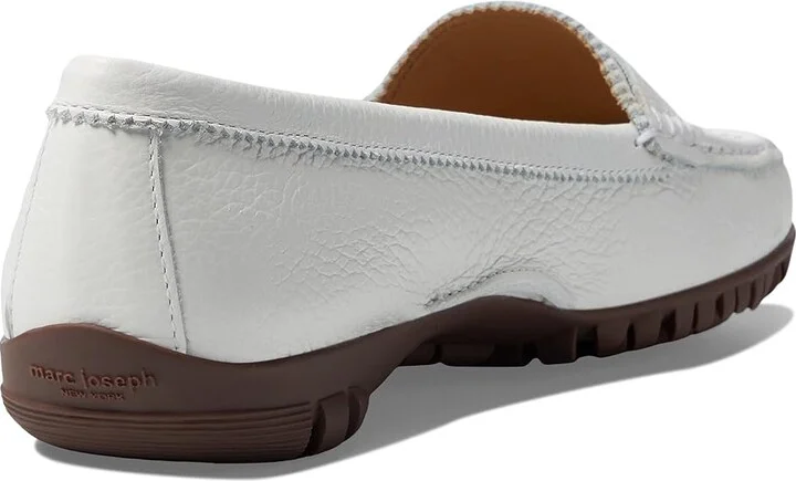 Marc Joseph New York Union Golf Women's Golf Shoes White Grainy : 8.5 M, Leather - Image 4