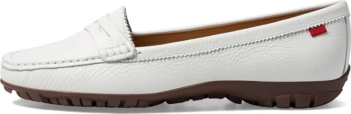 Marc Joseph New York Union Golf Women's Golf Shoes White Grainy : 8.5 M, Leather - Image 6