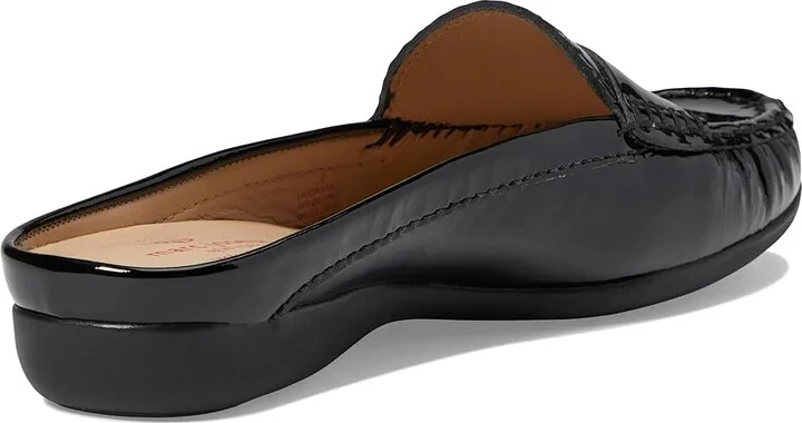 Marc Joseph New York Union Mule Women's Shoes Black Soft Patent : 5 M, Leather - Image 3