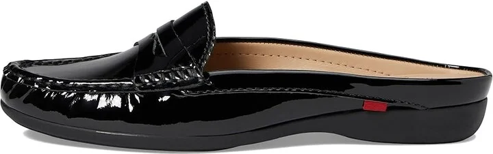 Marc Joseph New York Union Mule Women's Shoes Black Soft Patent : 5 M, Leather - Image 5