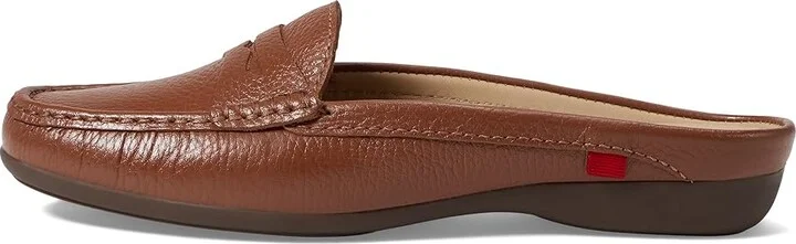 Marc Joseph New York Union Mule Women's Shoes Cognac Grainy : 5 M, Leather - Image 6