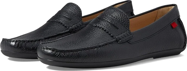 Marc Joseph New York Union Street 2 Men's Shoes Black Grainy : 7 M, Leather