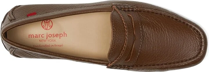Marc Joseph New York Union Street 2 Men's Shoes Cafe Grainy : 8.5 M, Leather - Image 2