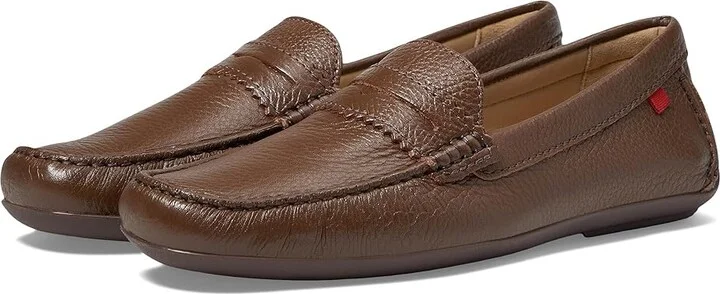 Marc Joseph New York Union Street 2 Men's Shoes Cafe Grainy : 8.5 M, Leather