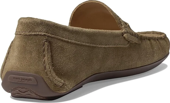 Marc Joseph New York Union Street 2 Men's Shoes Olive Suede : 10 M, Leather - Image 4