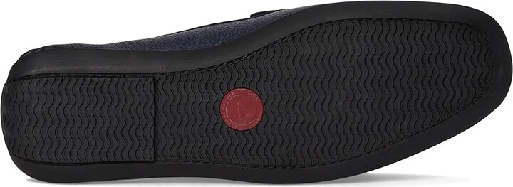 Marc Joseph New York Union Street Perforated Men's Shoes Fast Blue Grainy : 11.5 M, Leather - Image 3