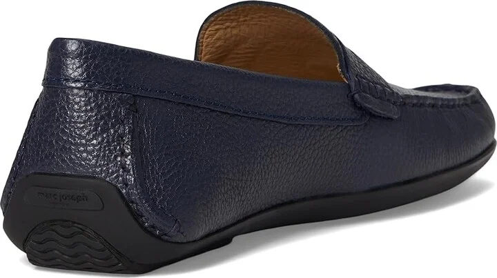 Marc Joseph New York Union Street Perforated Men's Shoes Fast Blue Grainy : 11.5 M, Leather - Image 4