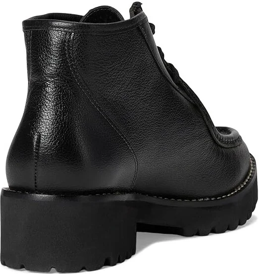 Marc Joseph New York Vera ST Bootie Women's Shoes Black Svelte Grainy : 8 M, Leather - Image 4