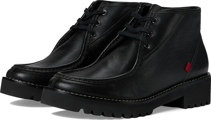 Marc Joseph New York Vera ST Bootie Women's Shoes Black Svelte Grainy : 8 M, Leather