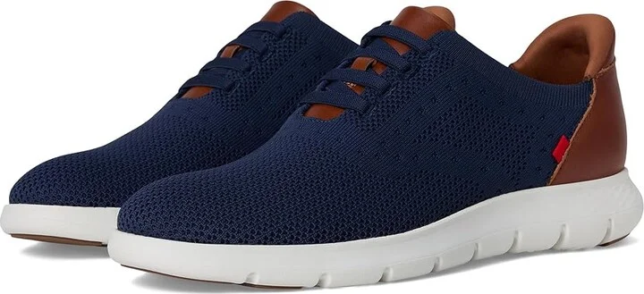 Marc Joseph New York Victory Street (Hands Free Technology) Men's Shoes Navy Leather : 9.5 M