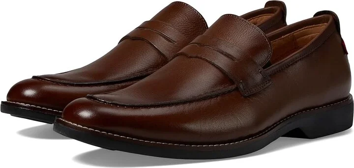 Marc Joseph New York Village Street Men's Lace-up Boots Cafe Napa Soft : 11.5 M, Leather