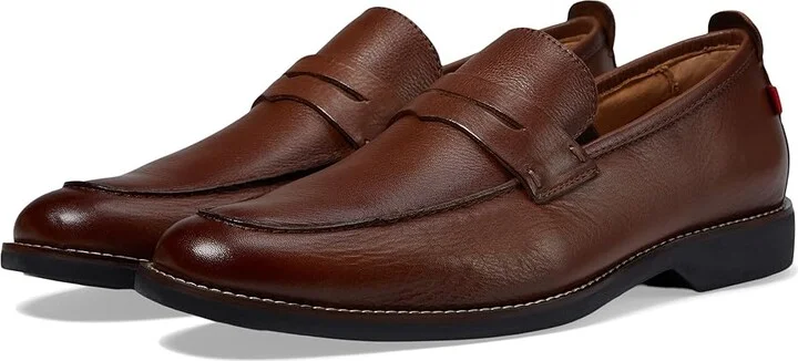 Marc Joseph New York Village Street Men's Lace-up Boots Cognac Napa Soft : 12 M, Leather