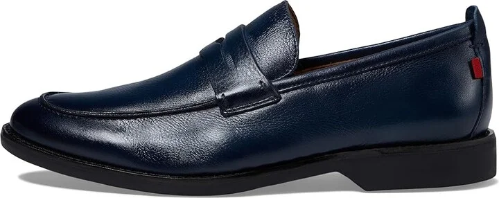 Marc Joseph New York Village Street Men's Lace-up Boots Navy Burnished Napa Soft : 7 M, Leather - Image 6