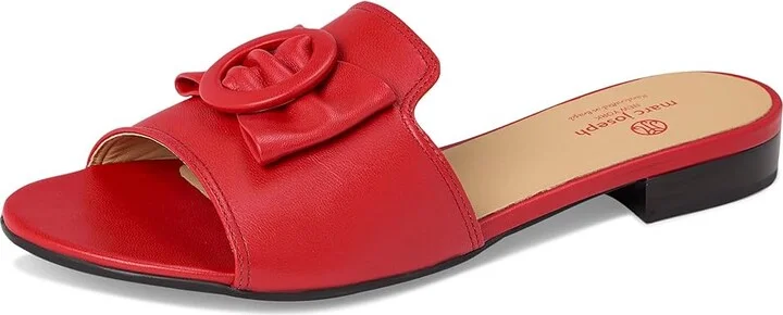 Marc Joseph New York Walcott Ave Women's Flat Shoes Scarlet Napa : 10 M, Leather - Image 5