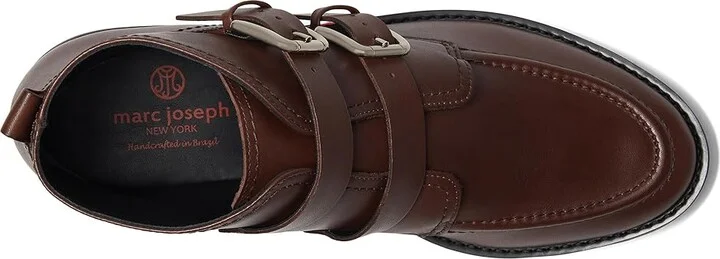 Marc Joseph New York West Lake Bootie Women's Shoes Dark Walnut Napa : 9 M, Leather - Image 2