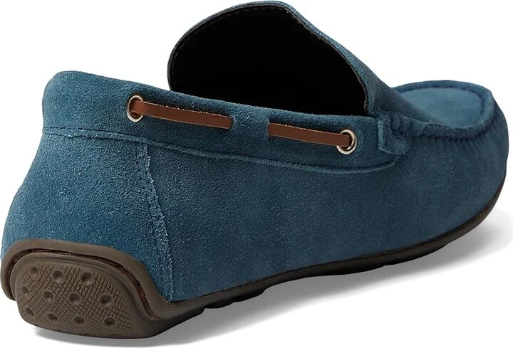 Marc Joseph New York Willmington Men's Shoes Atlantic Blue Suede : 10.5 M, Leather - Image 4