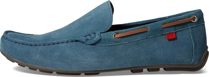 Marc Joseph New York Willmington Men's Shoes Atlantic Blue Suede : 10.5 M, Leather - Image 6