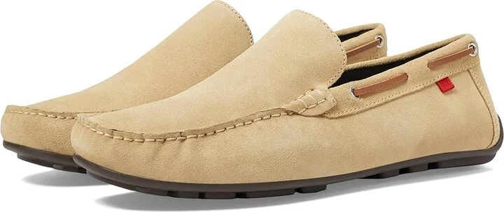 Marc Joseph New York Willmington Men's Shoes Beige Suede : 8 M, Leather