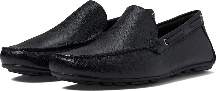 Marc Joseph New York Willmington Men's Shoes Black Grainy : 7 M, Leather