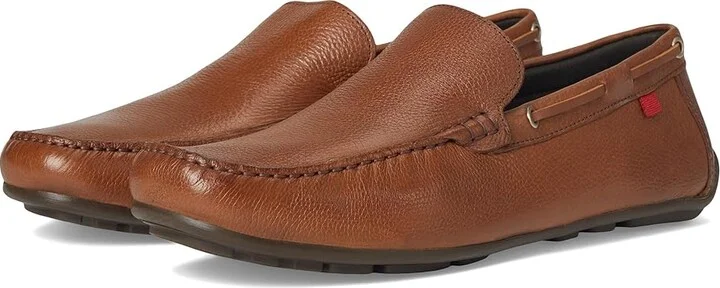 Marc Joseph New York Willmington Men's Shoes Cognac Grainy : 7 M, Leather